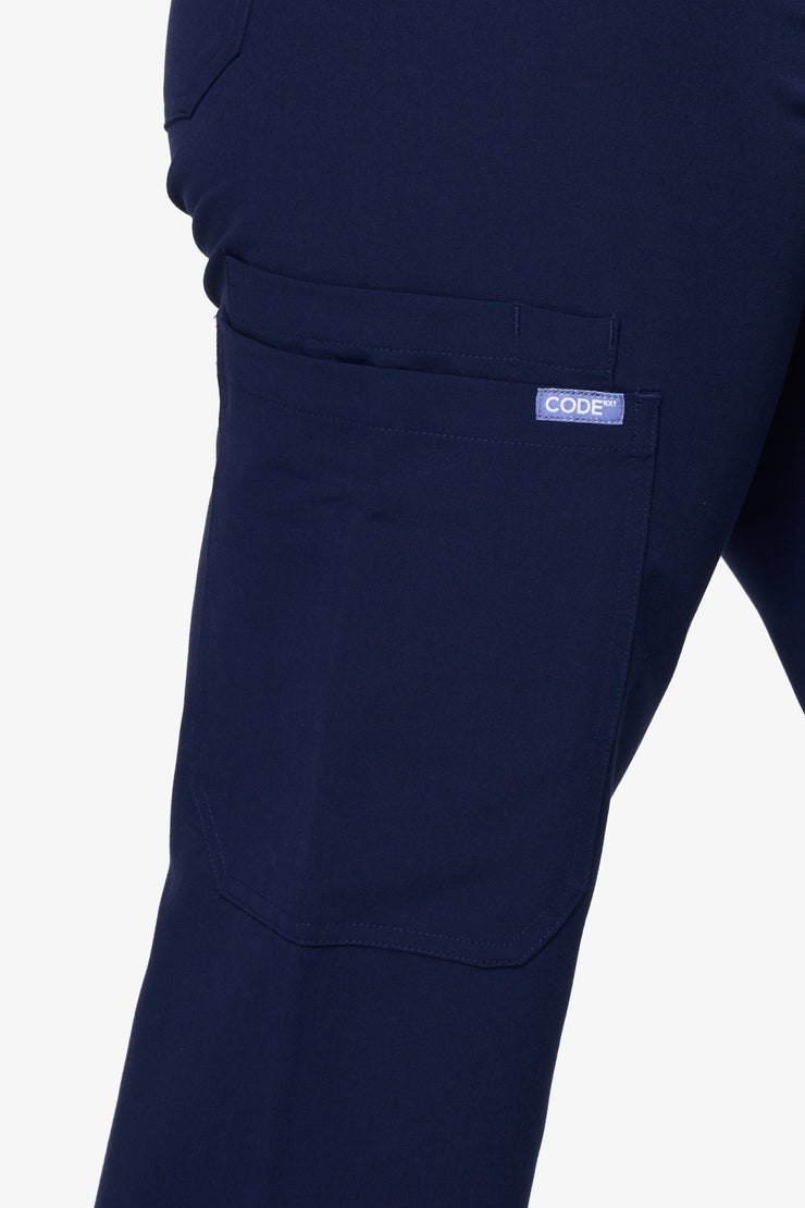 Navy Fit Scrub Joggers | Shock Collection