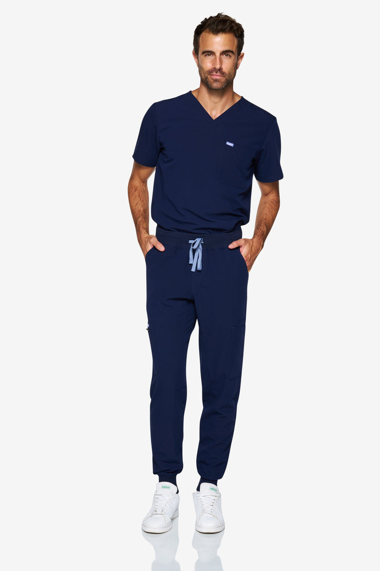 Navy Fit Jogger | Shock Collection | Men