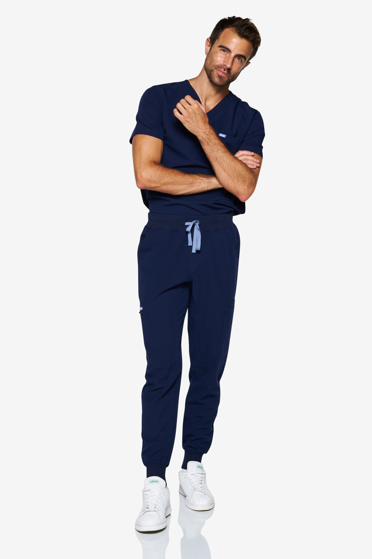 Navy Fit Jogger | Shock Collection | Men