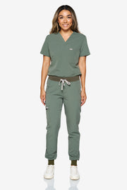 Joggers médicos Olive Fit | Colección de choque