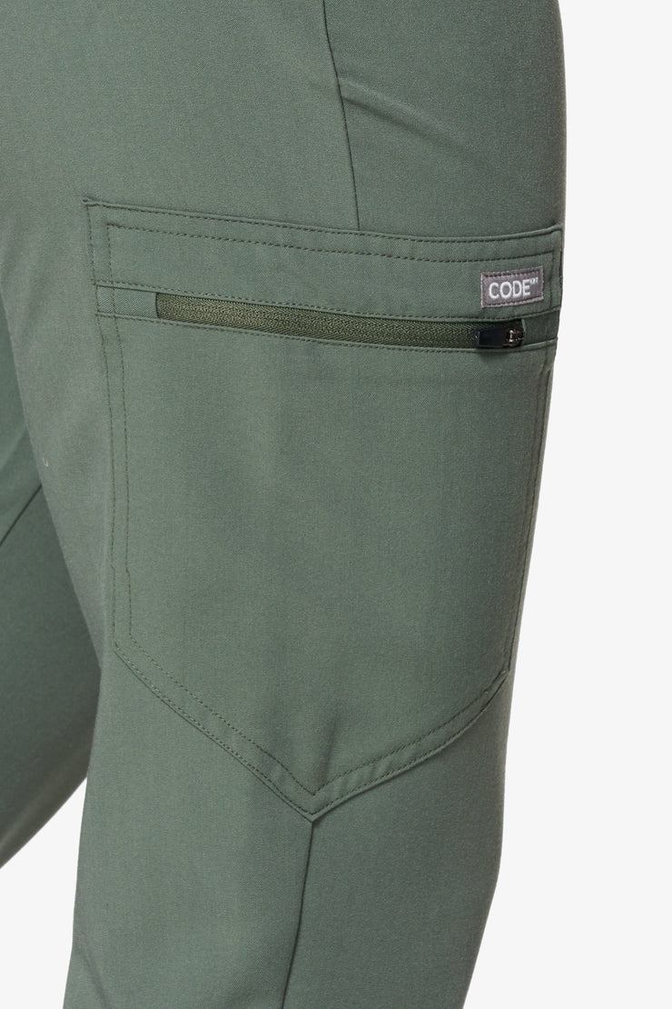 Joggers médicos Olive Fit | Colección de choque