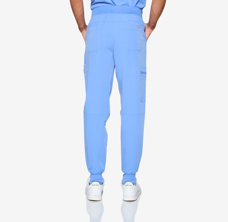 Arctic Ceil Blue Fit Joggers | Storm | Men