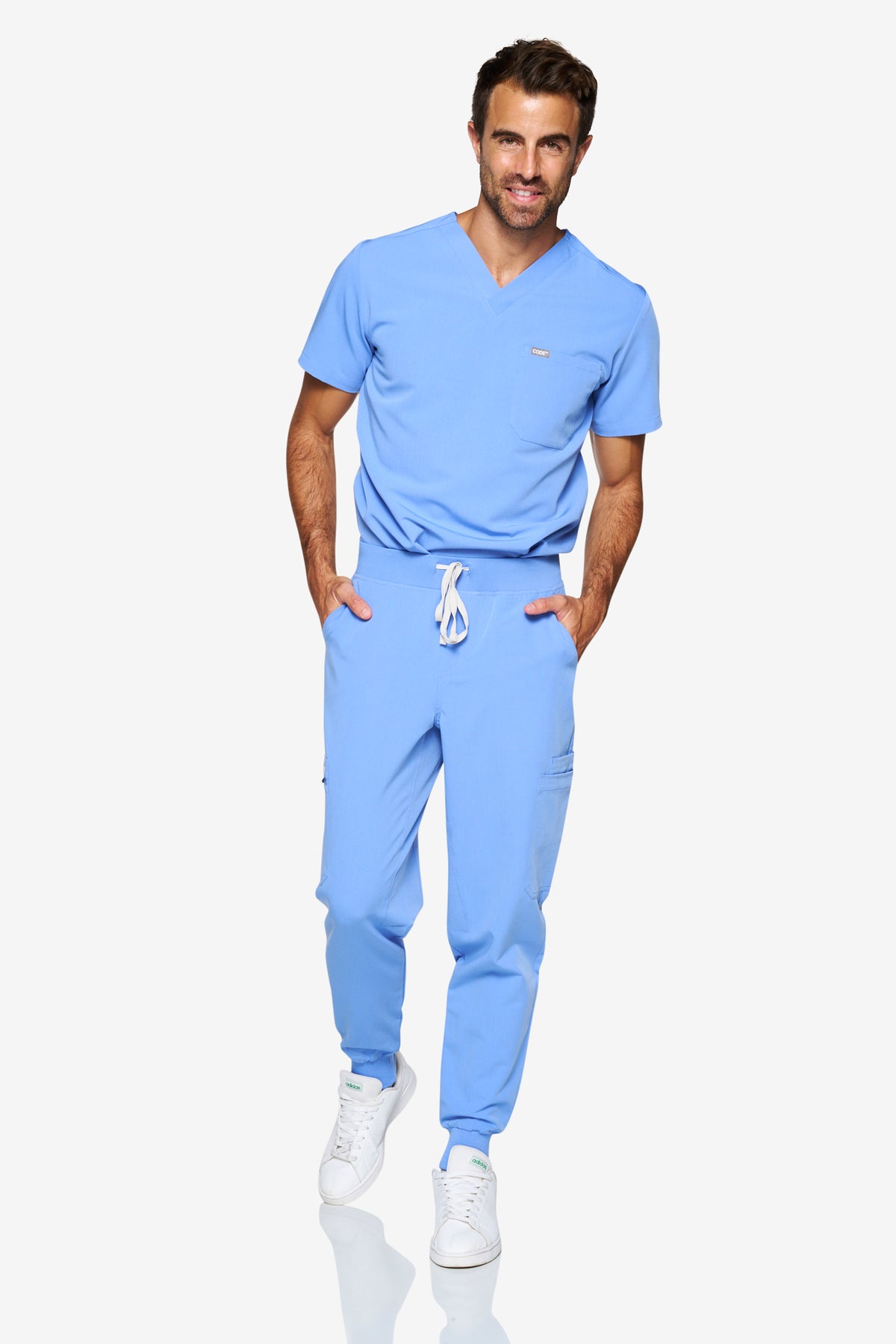 Arctic Ceil Blue Fit Joggers | Storm | Men