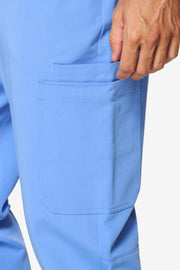 Arctic Ceil Blue Fit Joggers | Storm | Men