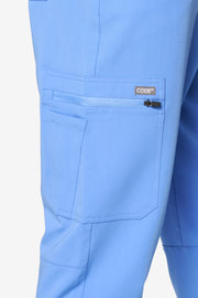 Arctic Ceil Blue Fit Joggers | Storm | Men