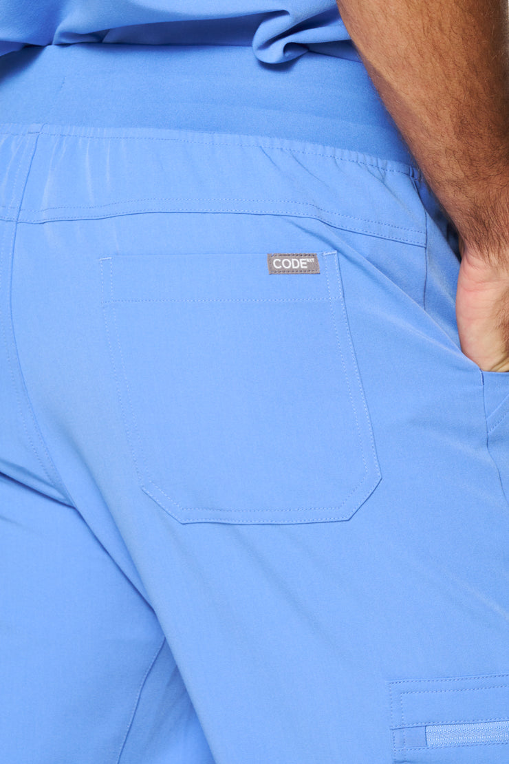 Arctic Ceil Blue Fit Joggers | Storm | Men