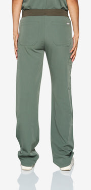 Olive Fit Straight Leg Scrub Pant | Shock Collection |