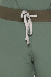 Olive Fit Straight Leg Scrub Pant | Shock Collection |