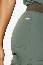Olive Fit Straight Leg Scrub Pant | Shock Collection |