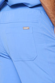 Arctic Ceil Blue Fit Straight Leg Pant | Storm | Men