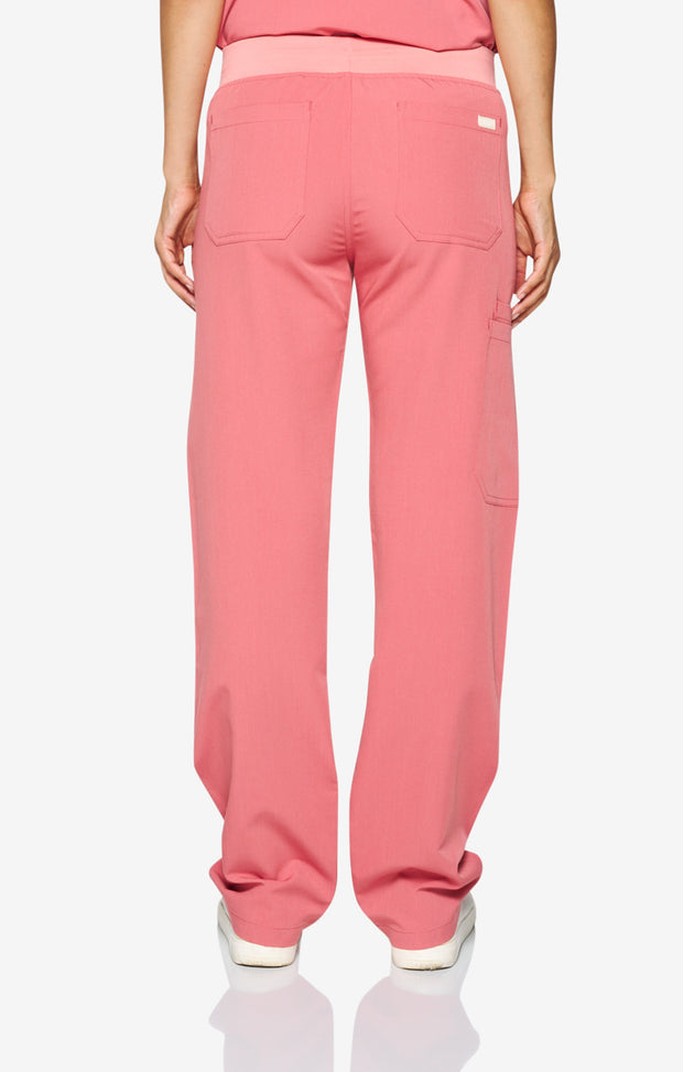 Mauve Fit Straight Leg Scrub Pant | Shock Collection |