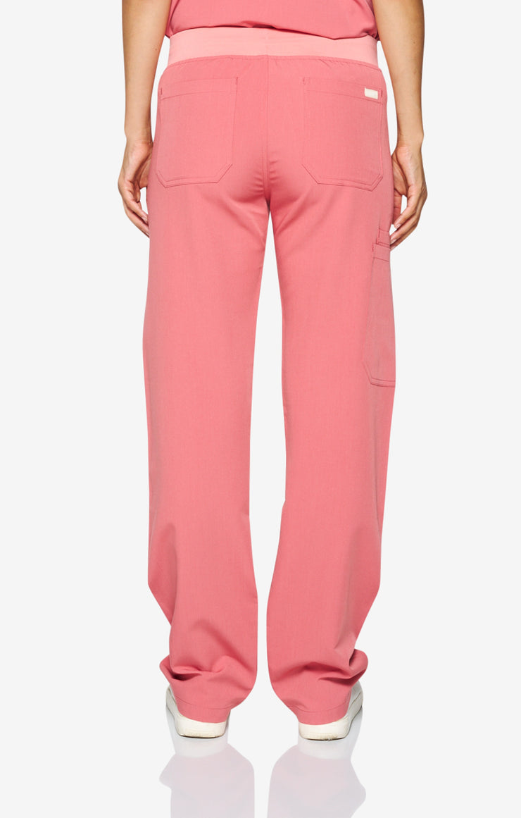 Mauve Fit Straight Leg Scrub Pant | Shock Collection |