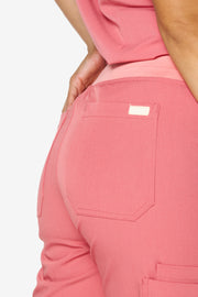 Mauve Fit Straight Leg Scrub Pant | Shock Collection |