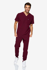 Burgundy Fit Jogger | Pulse Collection | Men