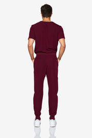 Burgundy Fit Jogger | Pulse Collection | Men