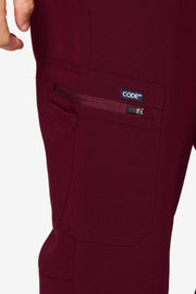 Burgundy Fit Jogger | Pulse Collection | Men