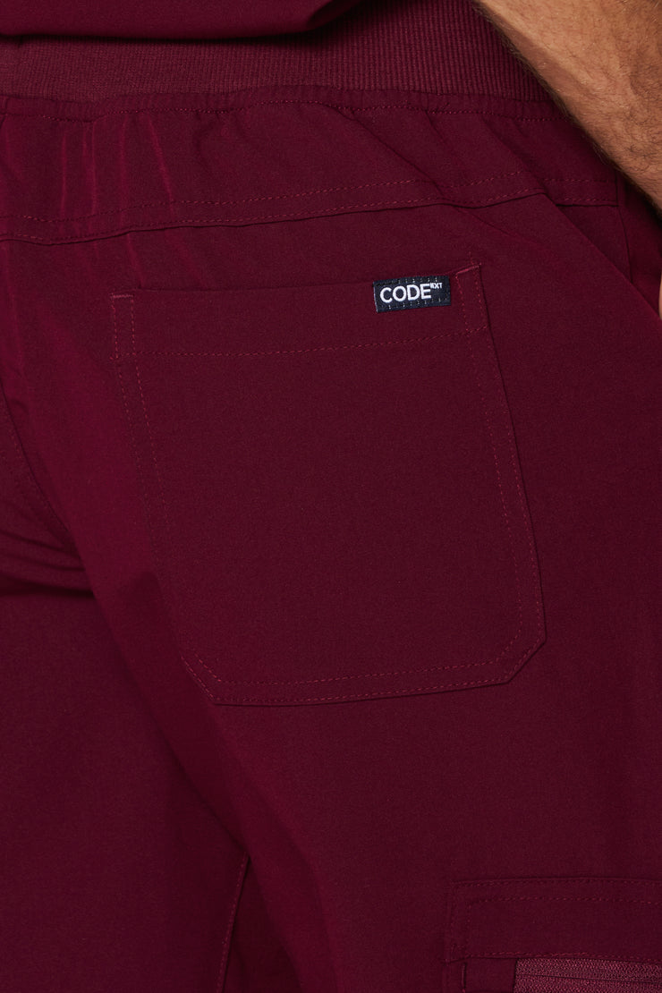 Burgundy Fit Jogger | Pulse Collection | Men
