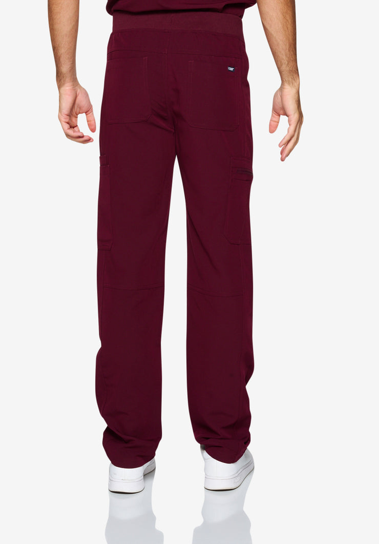 Burgundy Straight Leg Pant | Pulse Collection | Men | FINAL SALE