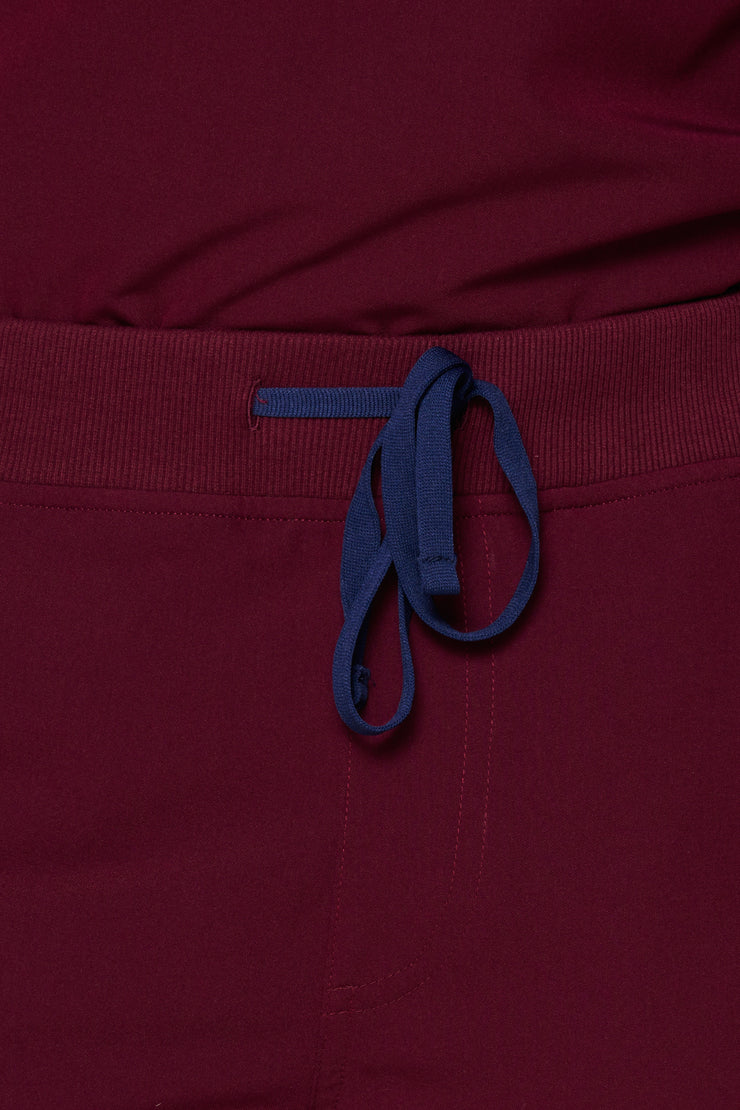 Burgundy Straight Leg Pant | Pulse Collection | Men | FINAL SALE