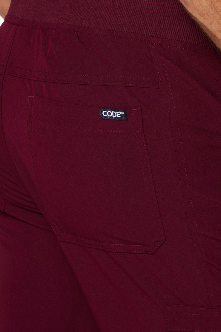Burgundy Straight Leg Pant | Pulse Collection | Men