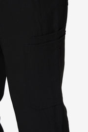 Pantalón recto negro | Colección Choque | Hombres 