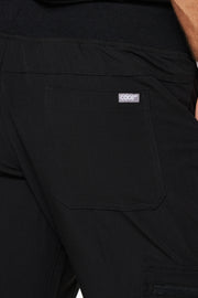 Black Fit Jogger | Shock Collection | Men