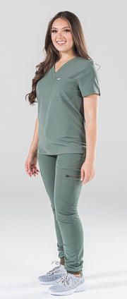 Joggers médicos Olive Fit | Colección de choque