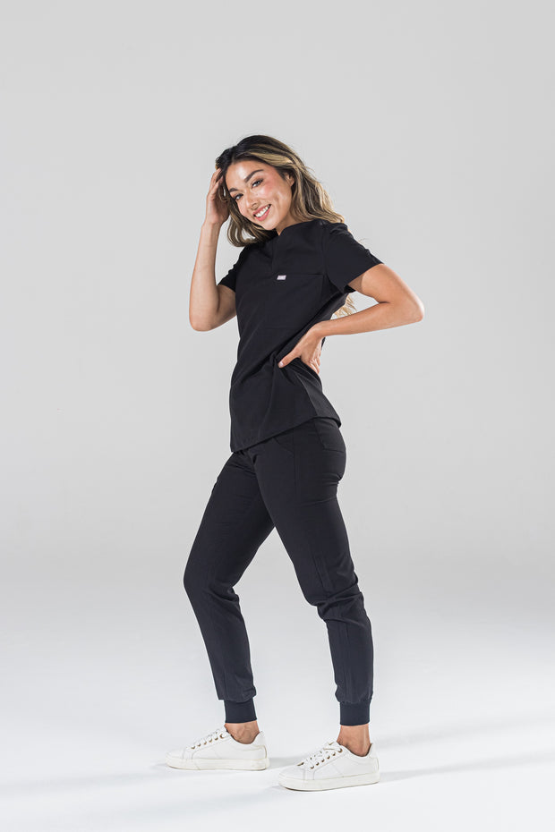 Black Fit Joggers | Septic Shock - CODE NXT Scrubs