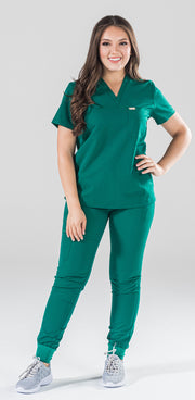 Emerald Hunter Green Top | Gem Collection