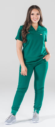 Joggers verde esmeralda verde cazador | Colección de gemas