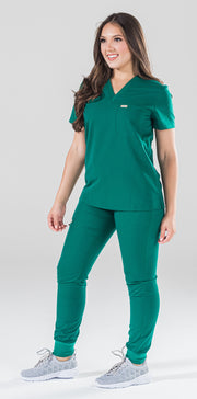 Emerald Hunter Green Top | Gem Collection