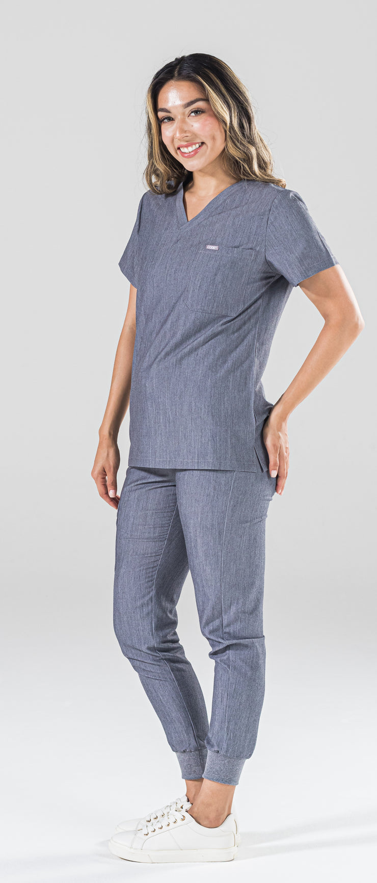 Atmosphere Heather Grey Fit Joggers | Cloud Collection