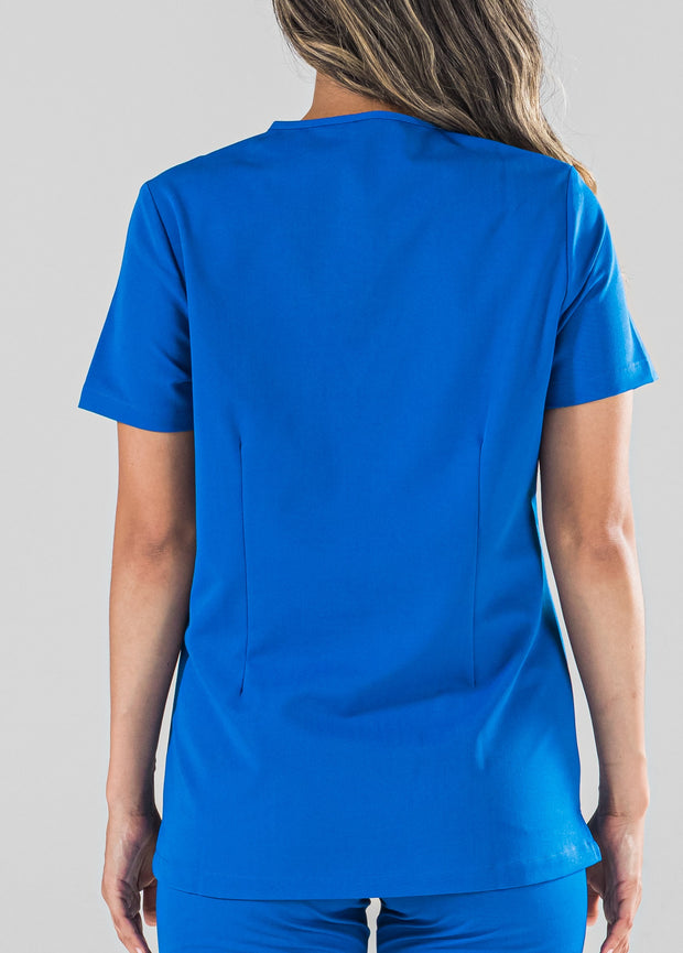 Sapphire Royal Blue Scrub Top | Gem Collection