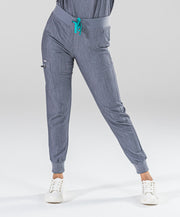 Joggers ajustados en gris jaspeado Atmosphere | Colección Cloud VENTA FINAL