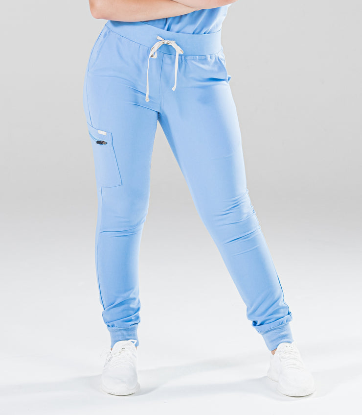 Sky Blue Fit Joggers | Cloud Collection FINAL SALE