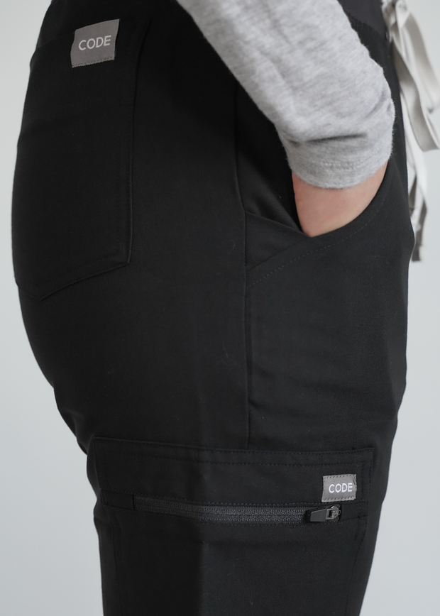 Black Fit Joggers | Septic Shock - CODE NXT Scrubs