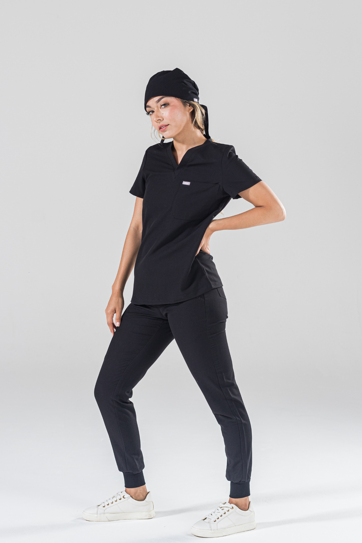 Black Scrub Top | Septic Shock - CODE NXT Scrubs