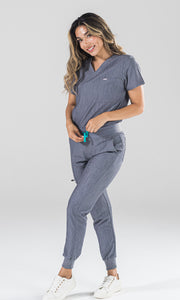 Atmosphere Heather Grey Fit Joggers | Cloud Collection